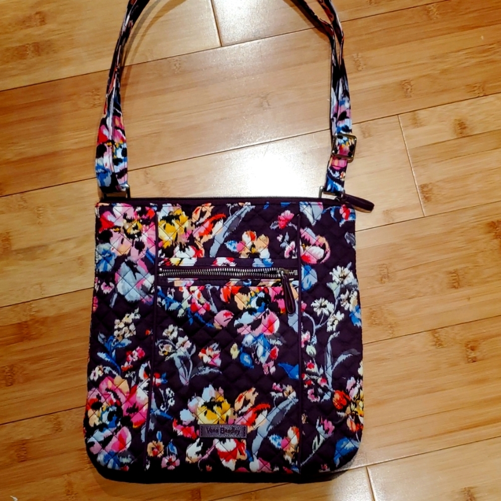 Vera Bradley  Indiana Rose Triple Zip Hipster Crossbody